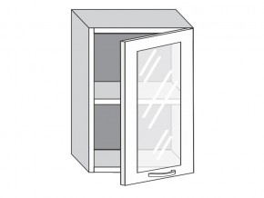 1.50.3 Шкаф настенный (h=720) на 500мм с 1-ой стекл. дверцей в Кунгуре - kungur.magazin-mebel74.ru | фото