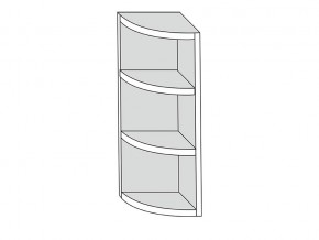 19.30.0р Полка угловая (h=913) радиусная  ЛДСП УНИ в Кунгуре - kungur.magazin-mebel74.ru | фото