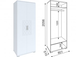 М01 Шкаф двухдверный в Кунгуре - kungur.magazin-mebel74.ru | фото