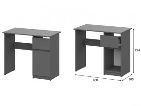 Стол письменный 900 Денвер Графит серый в Кунгуре - kungur.magazin-mebel74.ru | фото